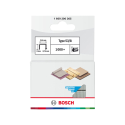 Bosch - Municija za heftanje od fine žice, tip 53, 8x11,4mm