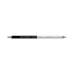 Lyra - Univerzalna olovka crno/bela 240mm CELLUGRAPH BLACK/WHITE