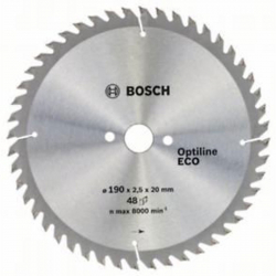 Bosch - List za drvo Optiline ECO 190x30mm/48z