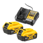 DeWalt - Set punjač + baterija DCB1104P2 - DCB1104P2