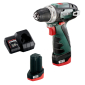Metabo - Akumulatorska bušilica-odvijač PowerMaxx BS Basic sa baterijama 12V 2Ah i punjačem - 600984000