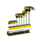 Proxxon - Set L-odvijača ručnih TX 10 delni - 22652