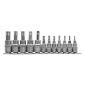 Yato - Set nasadnih ključeva Torx 1/4" i 3/8" T8-T55 12-delni YT-04331 - YT-04331