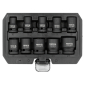 Yato - Set nasadnih ključeva udarnih kovanih 1/2" 10-27mm 10-delni - YT-10252