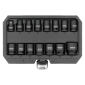Yato - Set nasadnih ključeva udarnih kovanih 1/2" 10-27mm 14-delni - YT-10253