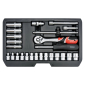 Yato - Set nasadnih ključeva sa račnom 1/4" 3.5-14mm 25-delni YT-14461 - YT-14461