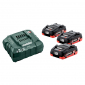 Metabo - Basic Set 3 x LiHD 4.0 Ah - 685132000