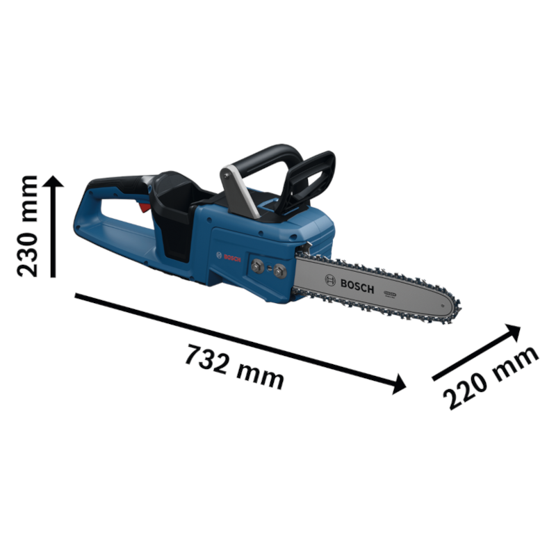Bosch - Akumulatorska lančana testera PRO GKE18V-30 - 06008D3200