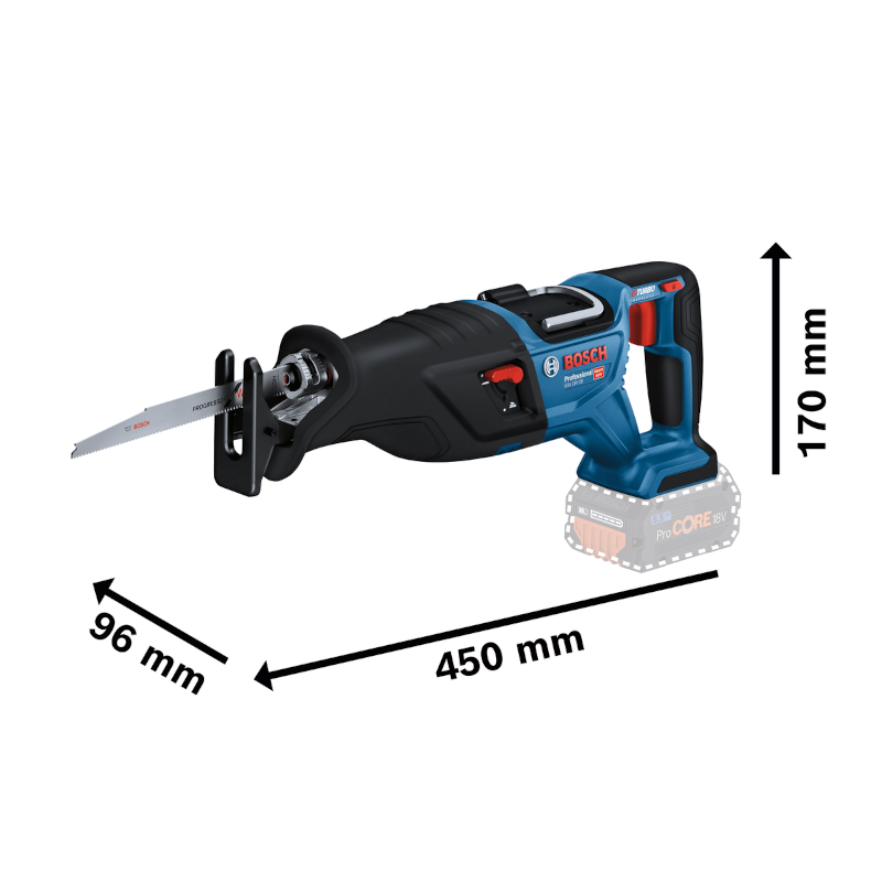 Bosch - Akumulatorska univerzalna testera PRO GSA 185-LI - 06016C0020