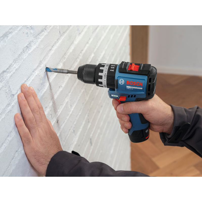 Bosch - Akumulatorske vibraciona bušilica PRO GSB12V-31 sa baterijama 12V 2Ah i punjačem - 06019S6102