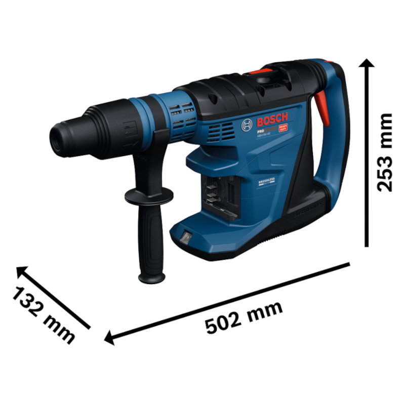 Bosch - Akumulatorska bušilica za beton SDS-Max PRO GBH18V-40 - 0611917200
