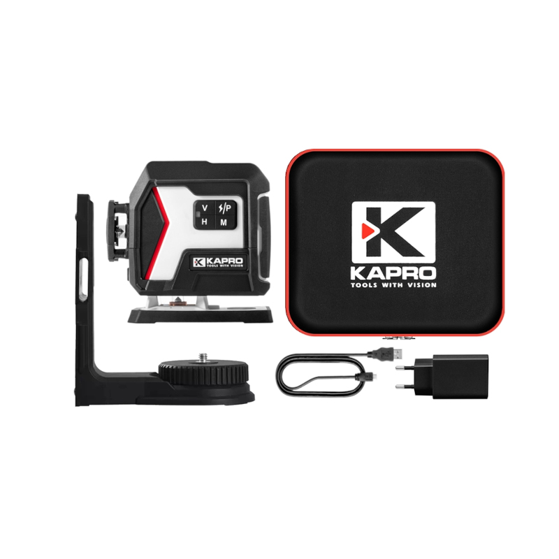 Kapro - Laserski nivelator 933G NUCLEO mini 3D zeleni - K933G