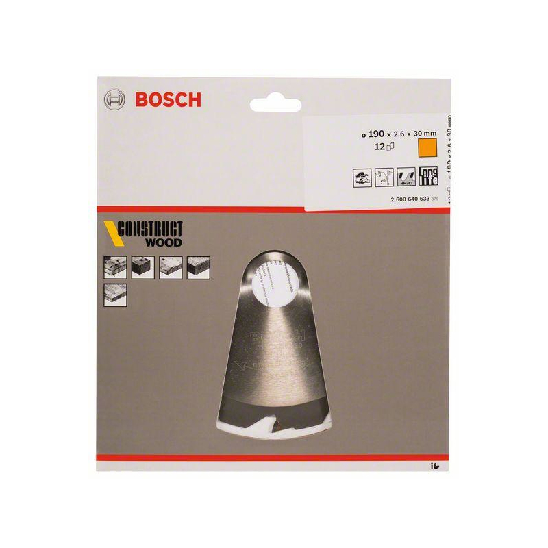 Bosch - List za drvo PRO Construct 190x30mm/12z - 2608640633