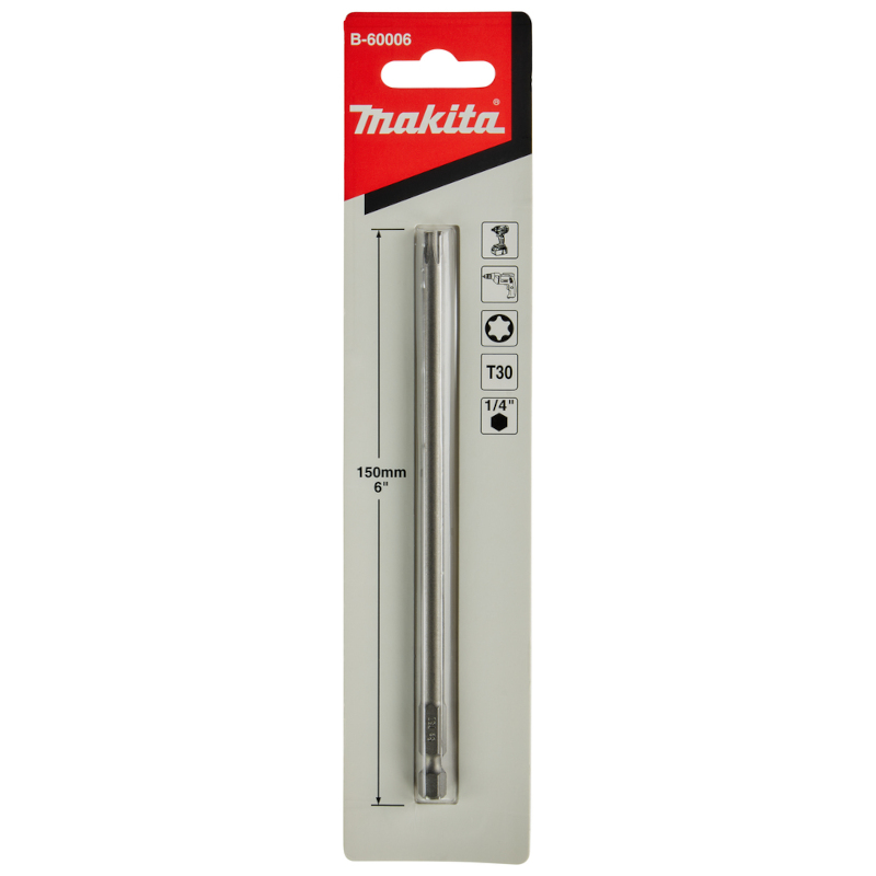 Makita - Bit Torex T30 150mm - B-60006