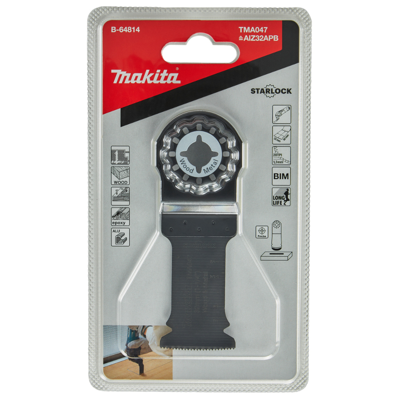 Makita - Nož za drvo i metal za multialat 32x50mm BiM - B-64814