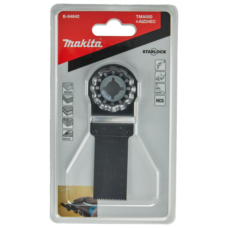 Makita - Nož za drvo za multialat 24x50mm HCS - B-64842