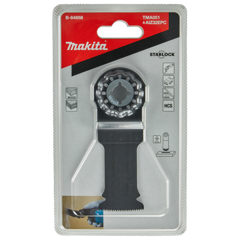 Makita - Nož za drvo za multialat 32x50mm HCS - B-64858