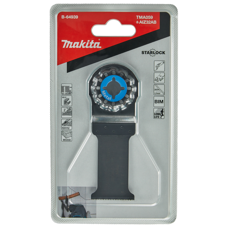 Makita - Nož za metal za multialat 32x50mm BiM - B-64939