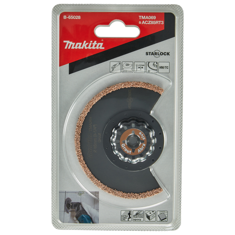 Makita - Nož za keramiku za multialat 85mm TC/HM - B-65028