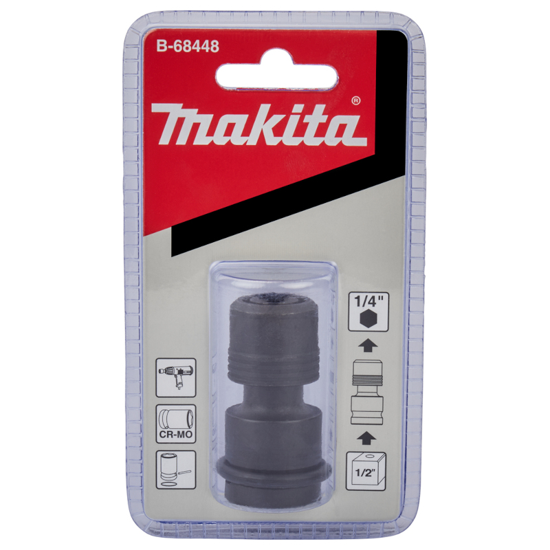 Makita - Adapter za bit 1/2" na 1/4" - B-68448