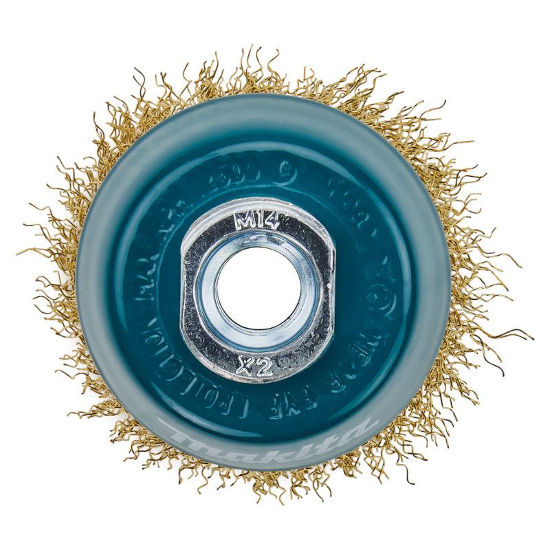 Makita - Žičana četka - kapa obložena mesingom 60x0,3mm - D-39746