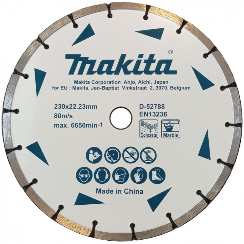 Makita - Dijamantski segmentni list za beton 230x1,8mm