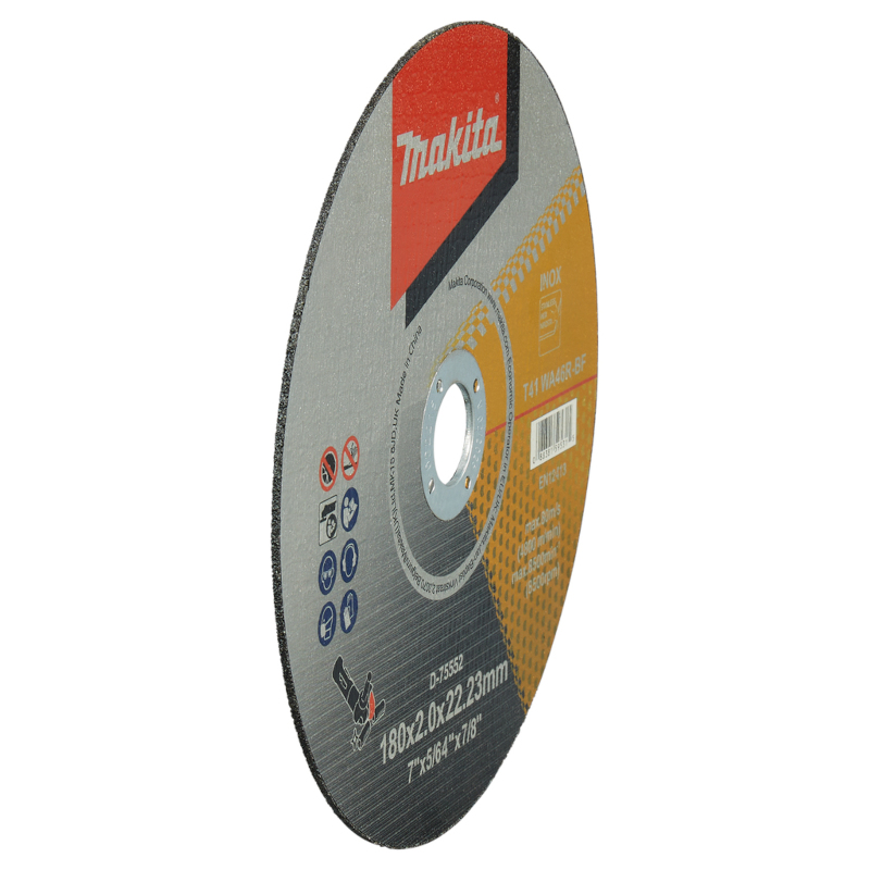 Makita - Tanka rezna ploča za INOX fi180x2mm - D-75552