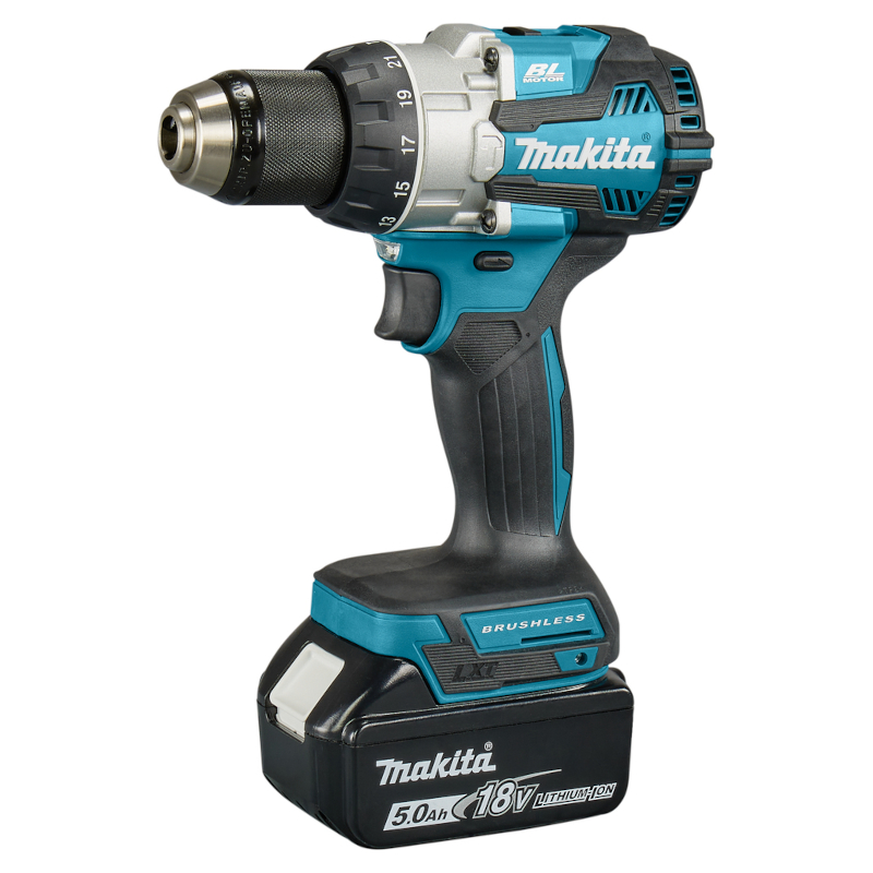 Makita - Akumulatorska vibraciona bušilica-odvijač DHP489RTJ sa baterijama 18V 5Ah i punjačem - DHP489RTJ