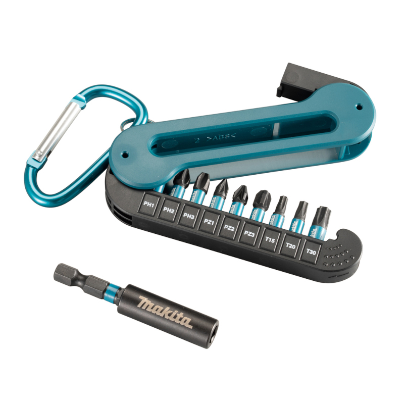 Makita - Set biteva 10-delni Impact BLACK - E-12005