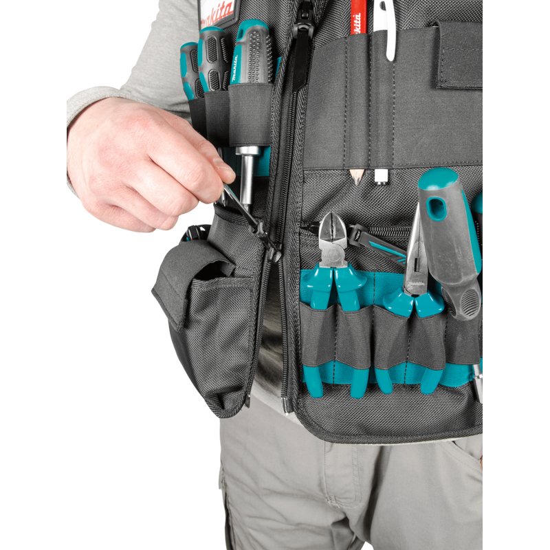 Makita - Radni prsluk sa podesivim džepovima za nošenje alata E-15609 - E-15609