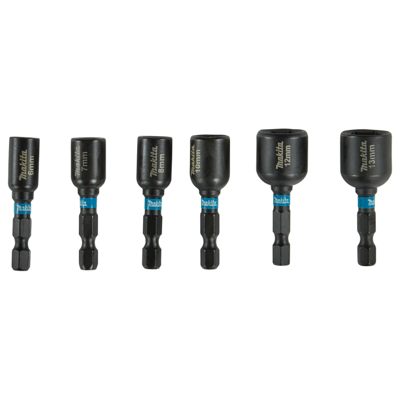 Makita - Set nasadnih ključeva 6-delni Impact BLACK - E-15768