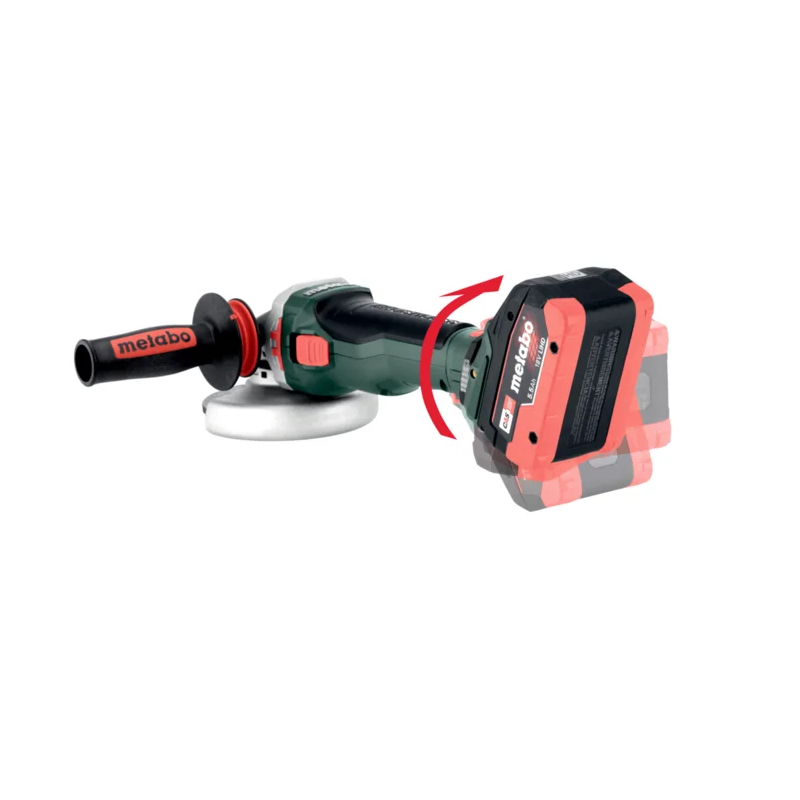 Metabo - Akumulatorska ugaona brusilica WB 18 LTX BL 15-125 Quick sa baterijama 18V 5.5Ah i punjačem - 601730660
