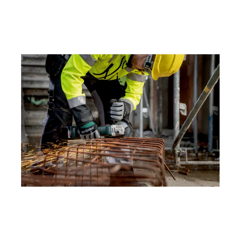Metabo - Akumulatorska ugaona brusilica W 18 7-125 sa baterijama 18V 4Ah i punjačem - 602371510