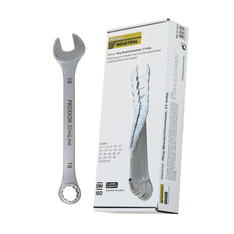Proxxon - Garnitura ključeva okasto vilastih SlimLine 21-delni