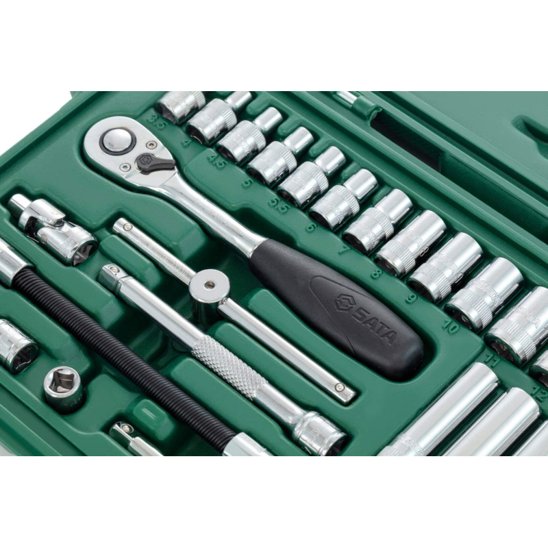 Sata - Set nasadnih ključeva i biteva sa račnom 1/4" 36-delni ST09001SJ - ST09001SJ