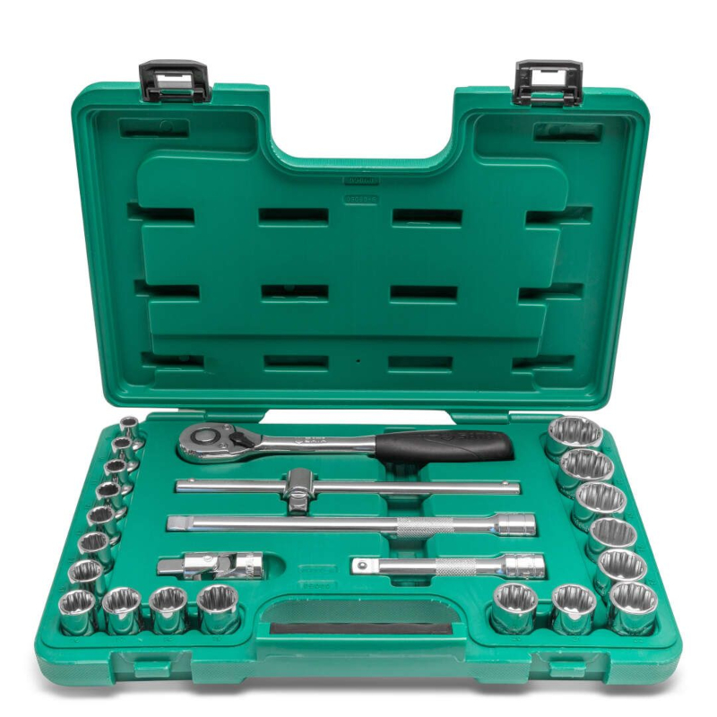 Sata - Set nasadnih ključeva dvanaestougaonih 1/2” 24-delni ST09060SJ - ST09060SJ