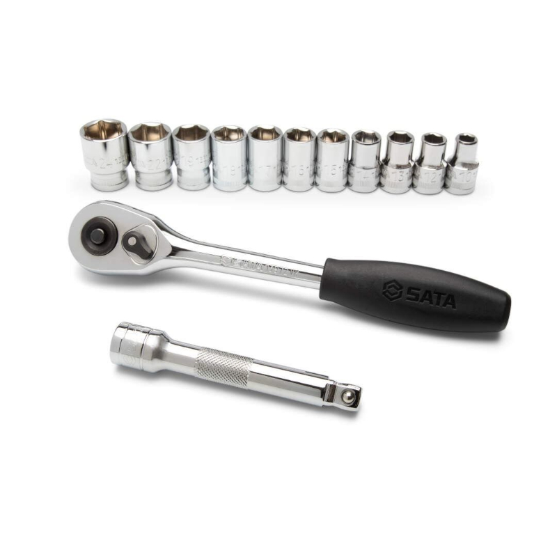 Sata - Set nasadnih ključeva sa čegrtaljkom 1/2” 13-delni ST09525G - ST09525G