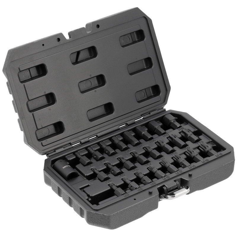 Yato - Set nasadnih imbus ključeva udarnih 1/2" 25-delni - YT-10657
