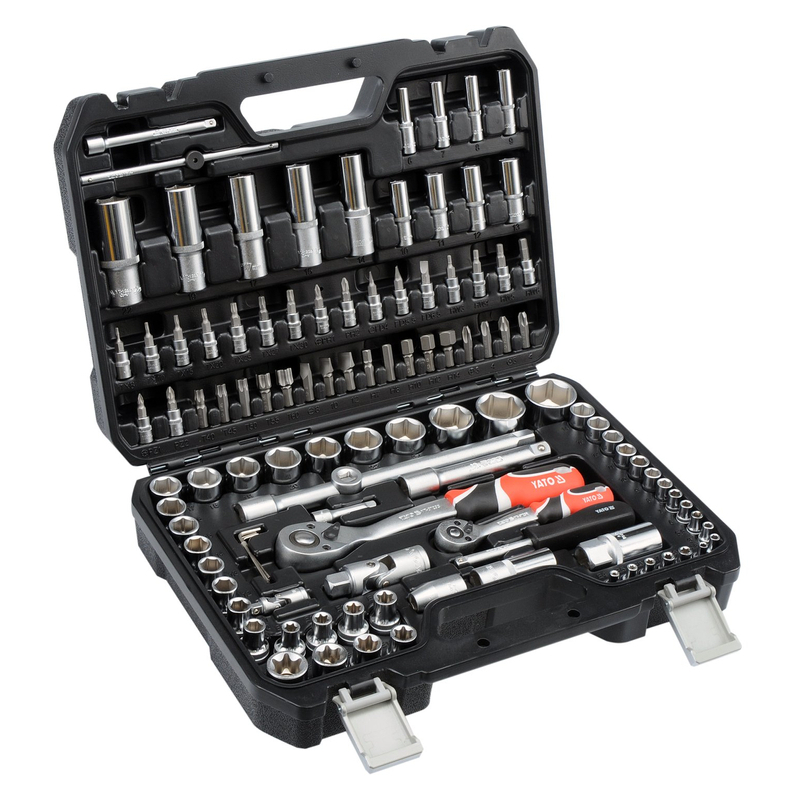 Yato - Set nasadnih ključeva 1/4" i 1/2" 108-delni - YT-38791