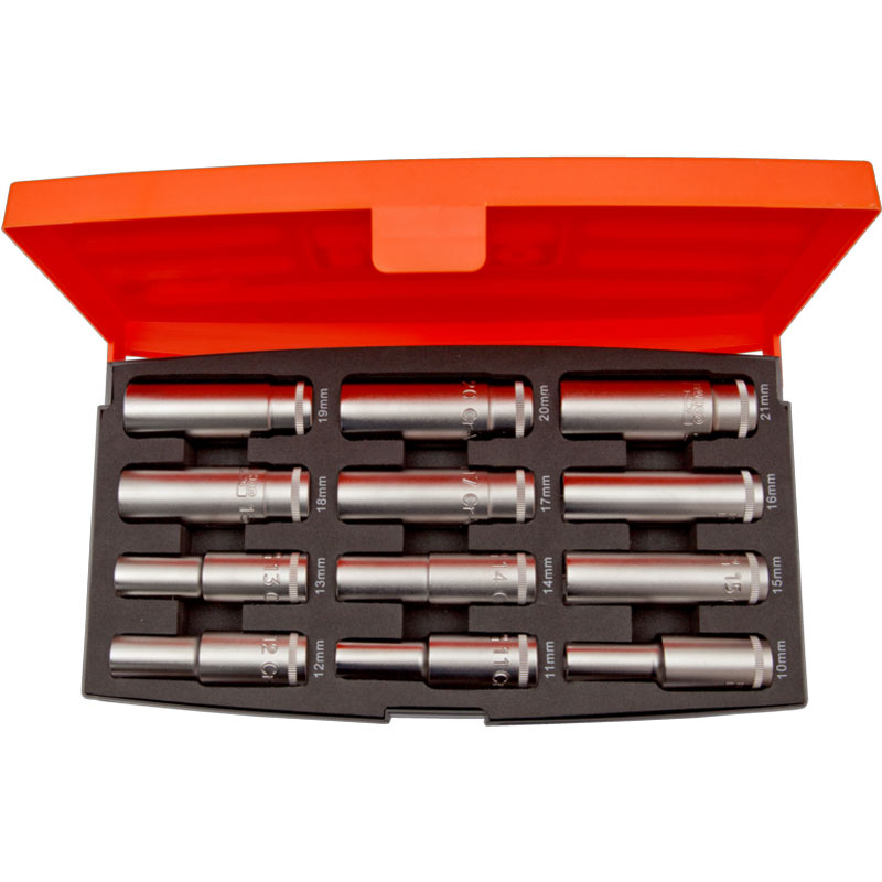 Bahco - Set dubokih nasadnih ključeva 1/2” 12kom S1612L