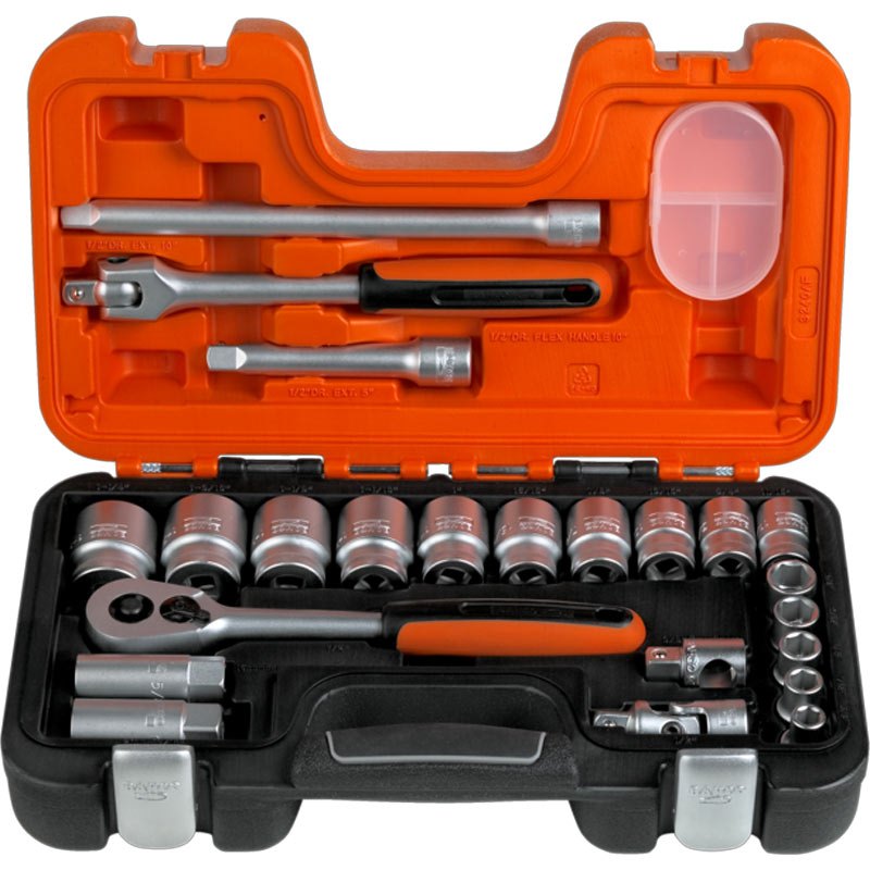 Bahco - Set nasadnih ključeva 1/2” 24kom S240