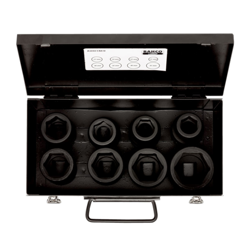 Bahco - Set udarnih nasadnih ključeva 3/4” K8901M/8