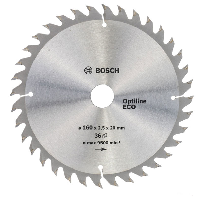 Bosch - List za drvo ECO for WOOD 160mm/36z