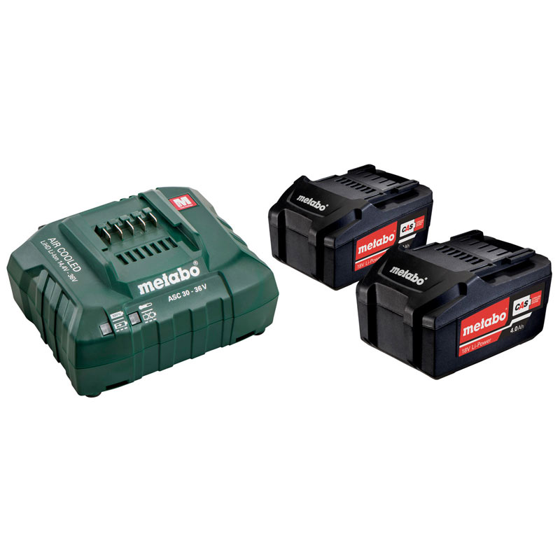 Metabo - Basic Set 2 x 4.0 Ah