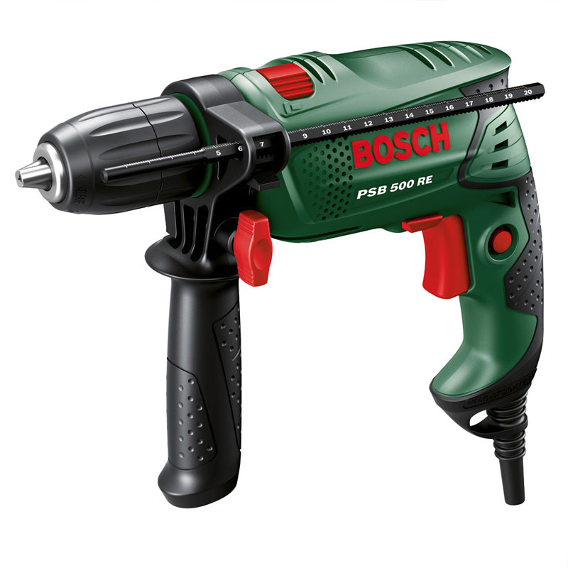 Bosch-zeleni - Vibraciona bušilica PSB 500 RE