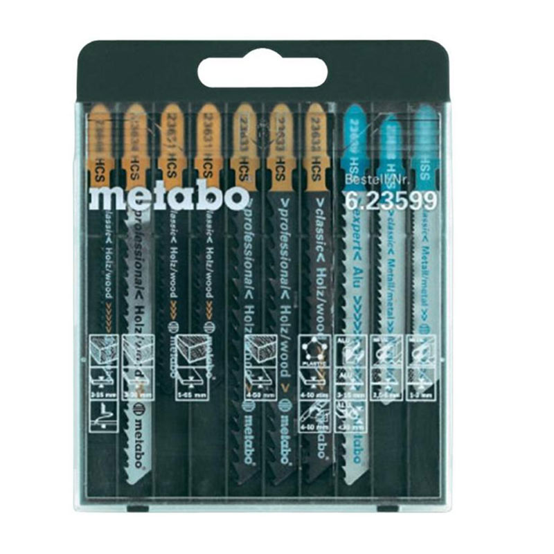 Metabo - Set ubodnih testera - 10 komada - 62359900