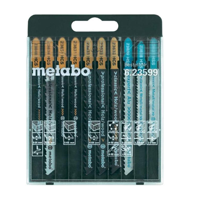 Metabo - Set ubodnih testera - 10 komada